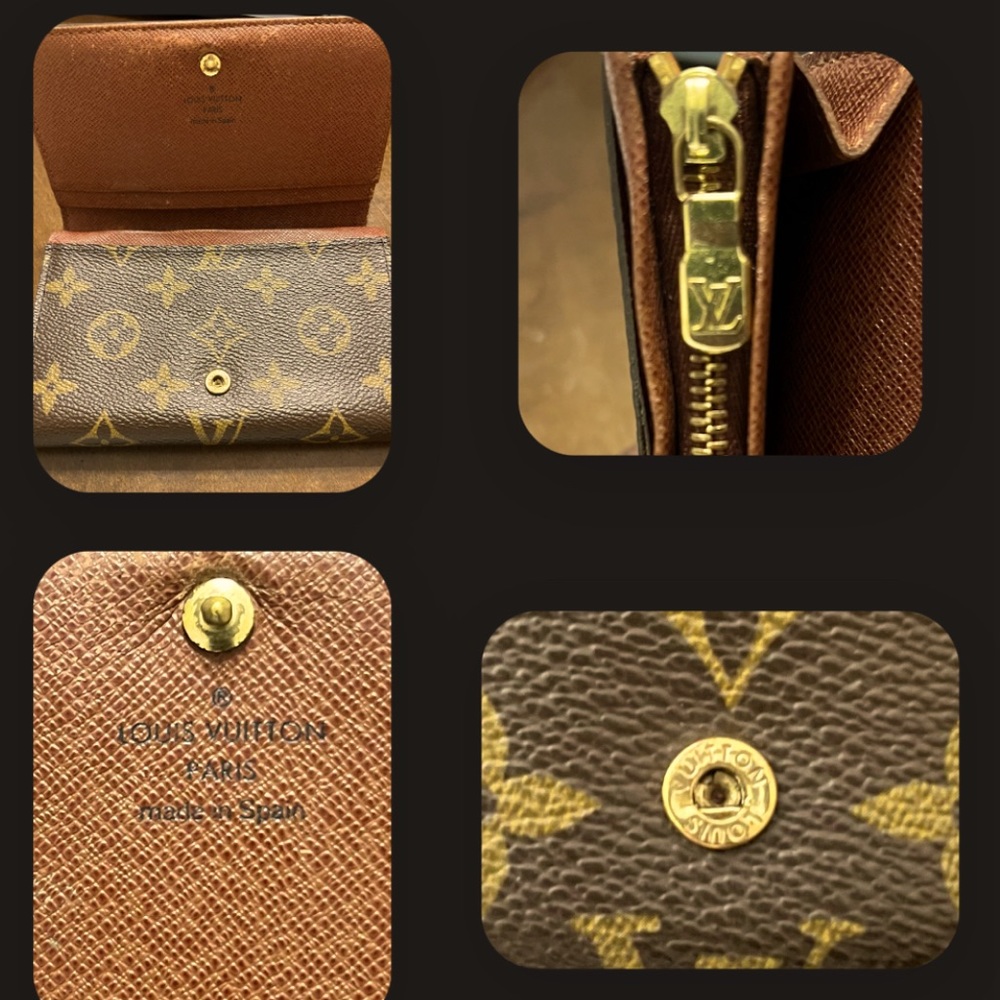 Authentic Louis Vuitton Porte Monnaie Monogram Tresor Wallet - Picture 3 of 15